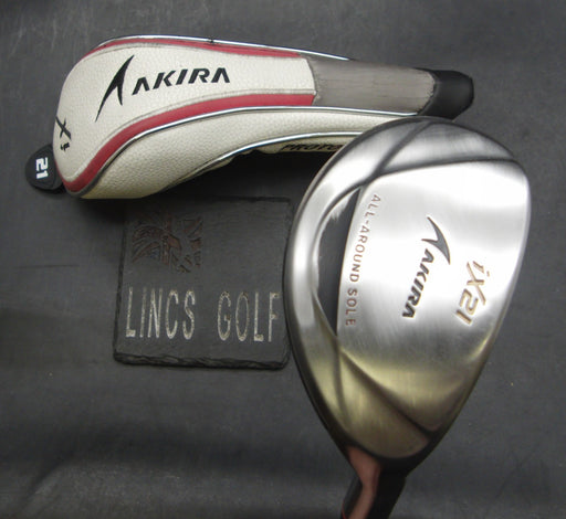 Akira IX-21 Hybrid Stiff Graphite Shaft Golf Pride Grip & Akira HeadCover