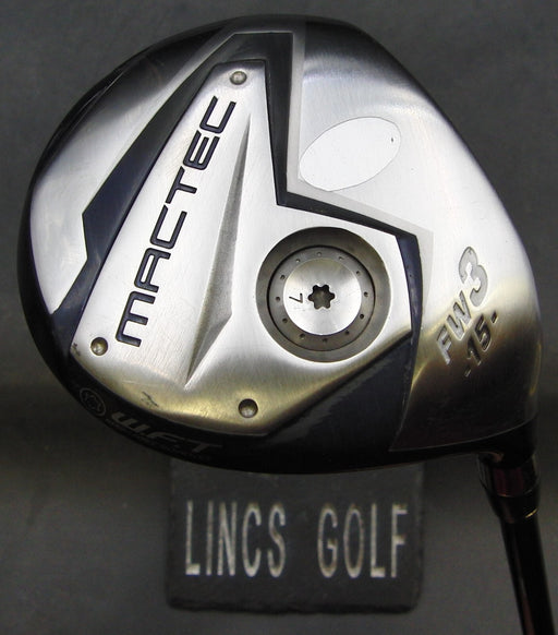 Mactec FW 15° 3 Wood Regular Graphite Shaft Mactec Grip