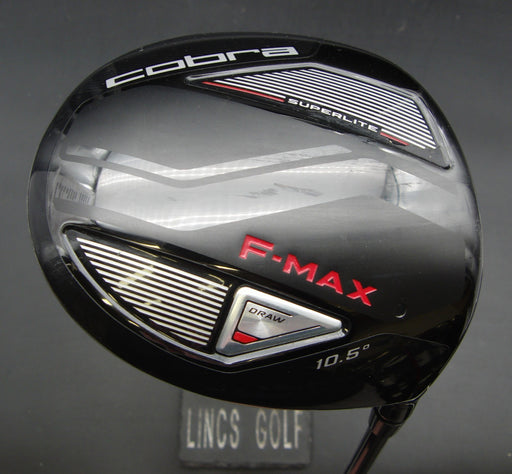 Cobra F-Max SuperLite 10.5° Driver Stiff Graphite Shaft Cobra Grip*
