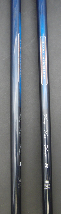 Set of 2 Dunlop Hi-Brid Adforce 10° Driver & 17° 4 Wood Regular Graphite Shafts