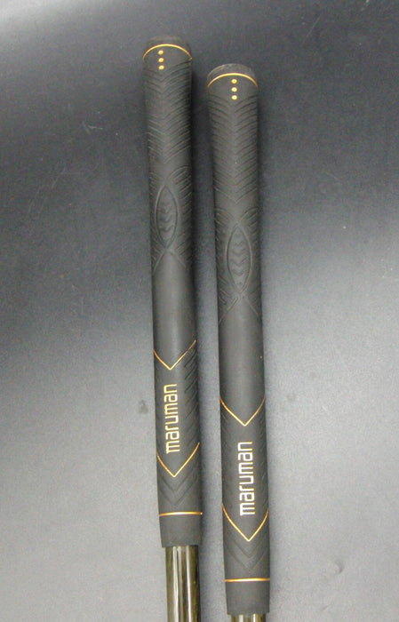 Set of 2 Maruman Grand Bigwin 3 & 4 Woods Regular Graphite Shafts Maruman Grips