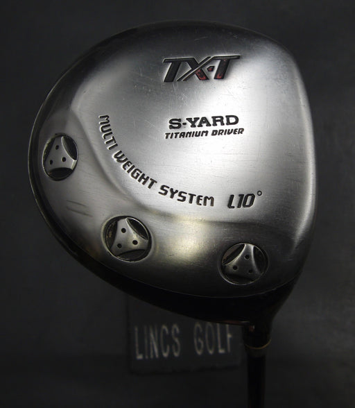 SYARD TXT 10° Driver Stiff Graphite Shaft Iomic Grip