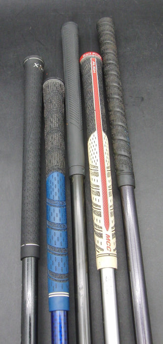 Set of 5x Multi Brands Drivers Regular & Stiff Graphite Shafts Black Grips