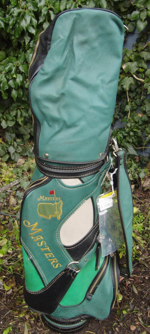 6 Division Mizuno Masters Green Golf Cart Carry Trolley Golf Clubs Bag*