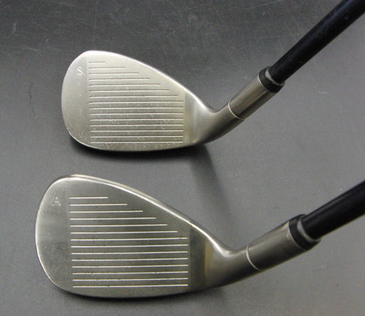 Set of 2 MacTec A&S Gap and Sand Wedges Ladies Graphite Shaft Lamkin Grips