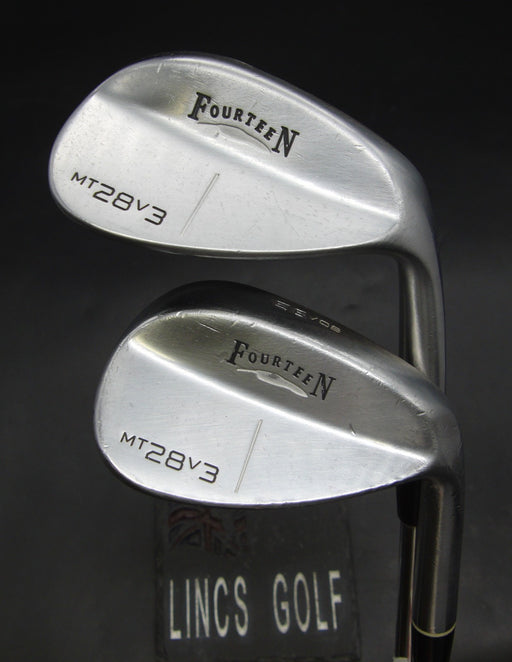 Set of 2 Fourteen MT28 V3 56°  & 58° Wedges Regular Steel Shafts Mixed Grips