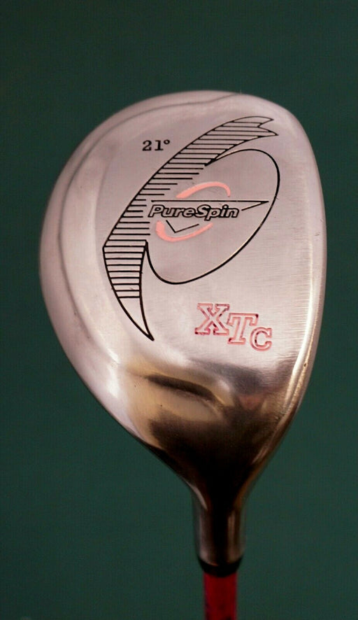 Ladies PureSpin XTC 21 Degree Hybrid Regular Graphite Shaft PureSpin Grip