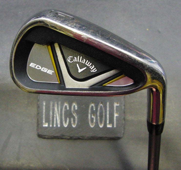 Ladies Callaway Edge 6 Iron Ladies Graphite Shaft Callaway Grip