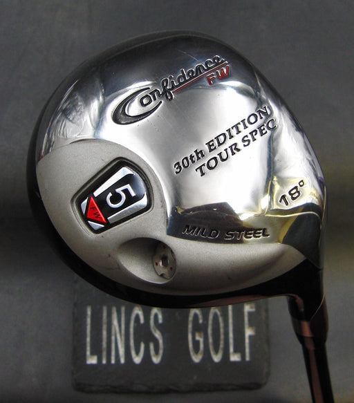 Confidence Tour Spec 30th Edition Mid Steel 18° 5 Wood Regular Graphite Shaft