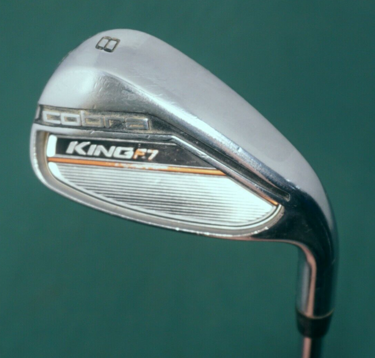 King Cobra F7 8 Iron Regular Steel Shaft Cobra Grip