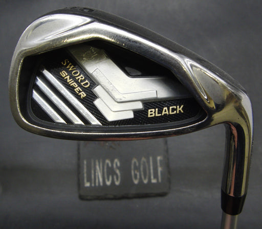 Sword Sniper Black 9 Iron Regular Graphite Shaft Sword Grip