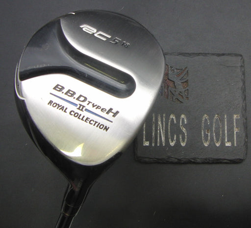 Royal Collection B.B.D Type H II 18° 5 Wood Regular Graphite Shaft STM Grip