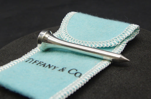 Tiffany & Co. Sterling Silver Golf Tee with Box Luxury Gift