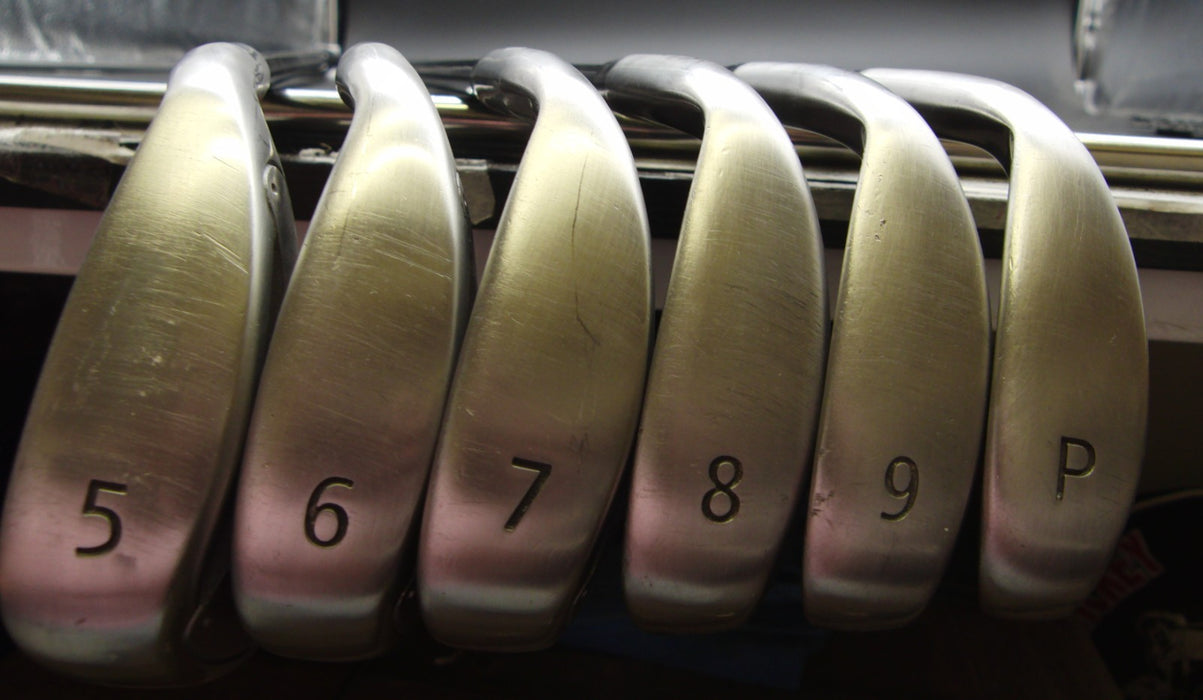 Set of 6x Nike Slingshot Irons 5-PW Stiff Graphite Shafts Nike Grips