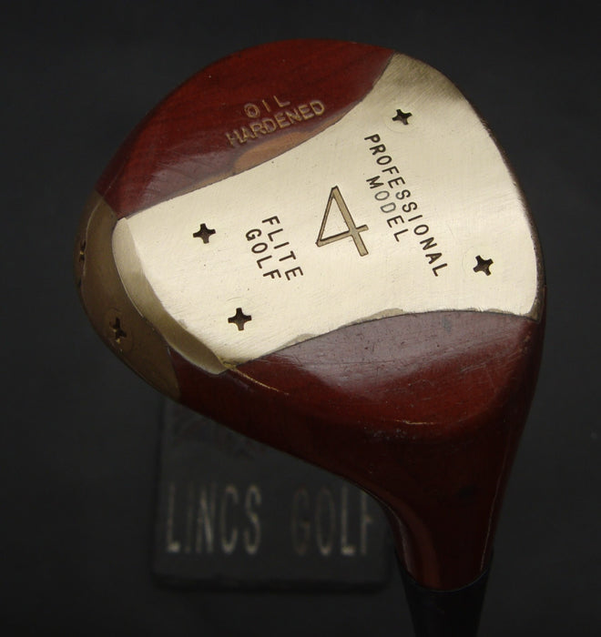 Mizuno Pro Flite Golf Professional Model 4 Wood Stiff Steel Shaft SwingRite Grip