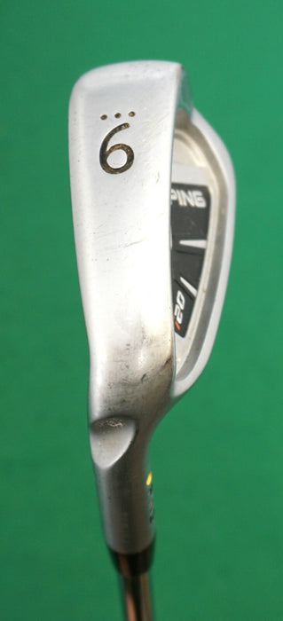 Left Handed Ping i20 Yellow Dot 9 Iron Ping CFS Regular Steel Shaft Ping Grip