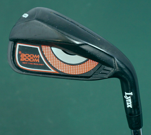 Lynx Boom Boom Hot Technology 6 Iron Regular Steel Shaft Lynx Grip