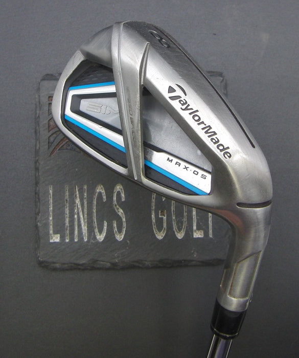 TaylorMade Sim Max OS 8 Iron Stiff Steel Shaft Golf Pride Grip