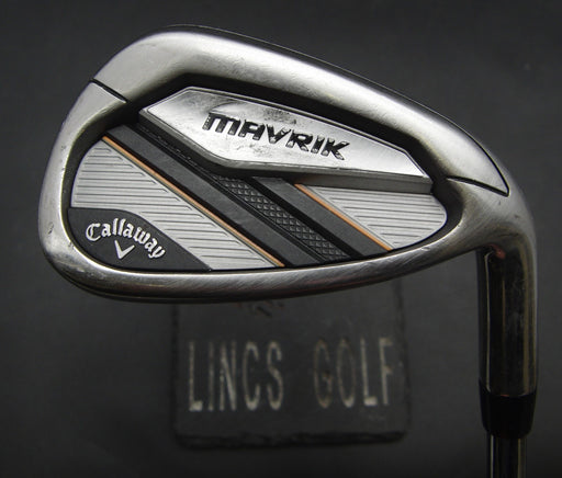 Callaway Mavrik 9 Iron Stiff Steel Shaft Sev Golf Grip