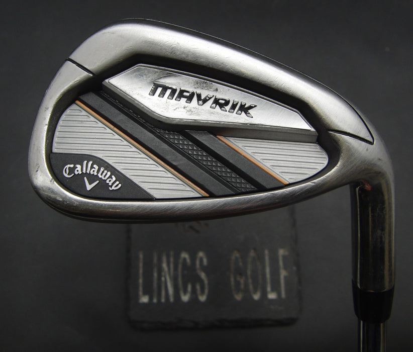 Callaway Mavrik 9 Iron Stiff Steel Shaft Sev Golf Grip