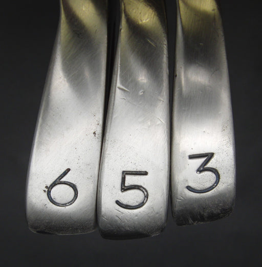 Set of 3x Daiwa Trypower 3+5&6 Irons Regular Steel Shafts with Grips