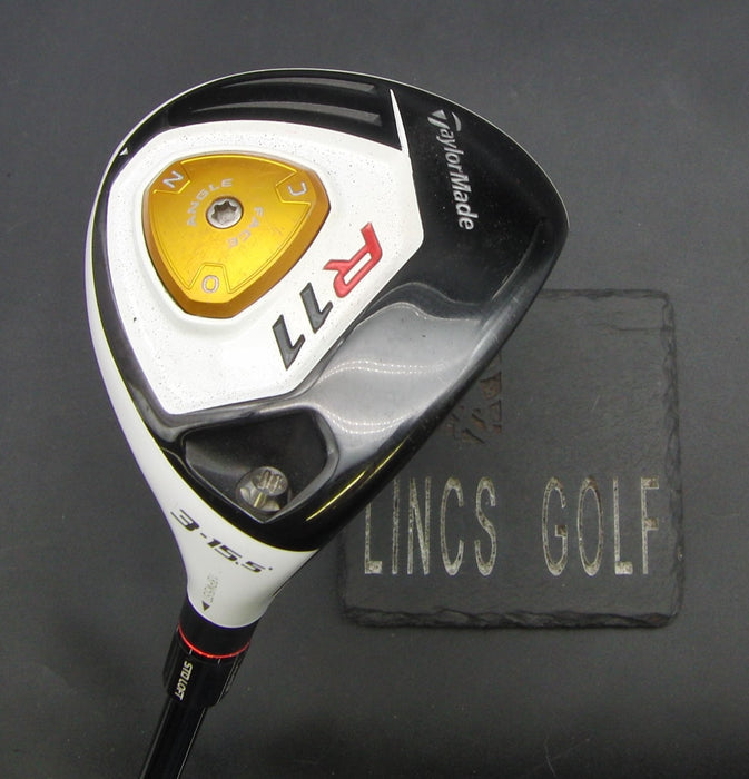 TaylorMade R11 15.5° 3 Wood Stiff (Optional) Graphite Shaft PGM Grip