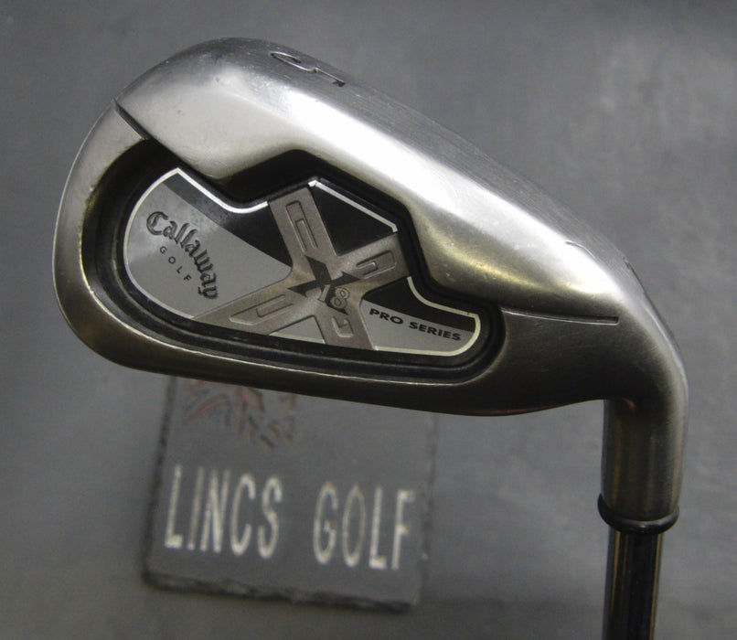 Callaway X18 Pro Series 5 Iron Extra Stiff Steel Shaft Golf Pride Grip
