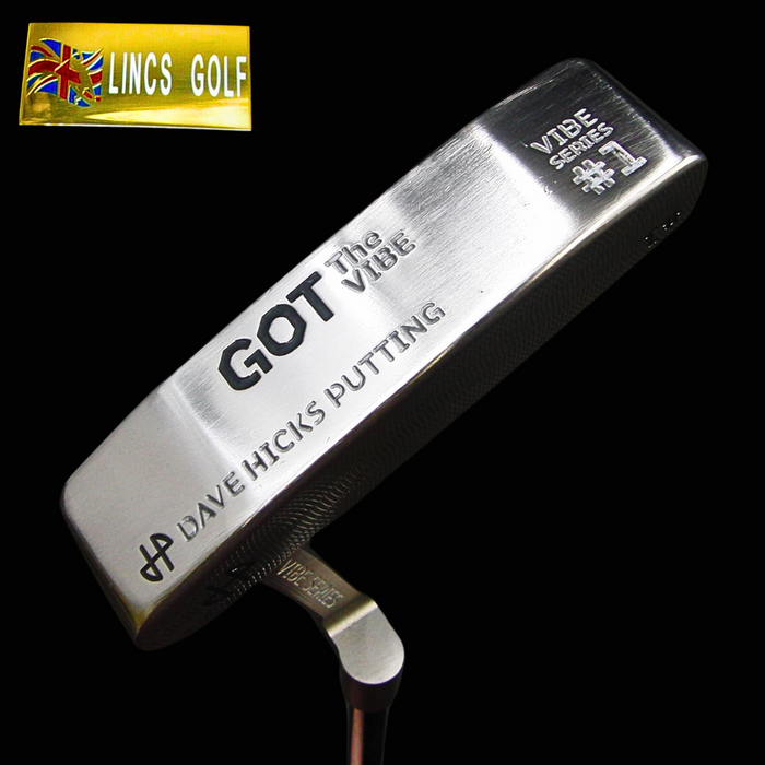 Dave Hicks Putting Got The Vibe Series #1 Putter 89.5cm Steel Shaft