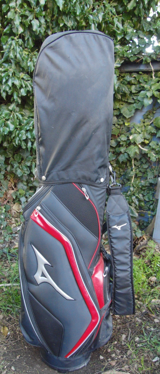 6 Division Mizuno Golf Cart Carry Trolley Golf Clubs Bag*