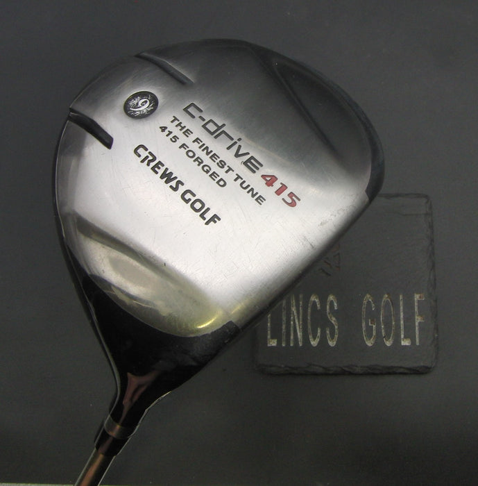 Crews Golf C-Drive 415 Driver Stiff Graphite Shaft Crews Golf Grip