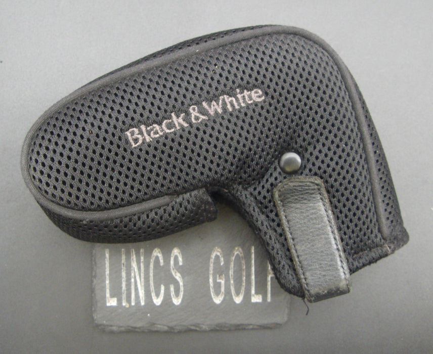 Black and White Dog Putter Headcover