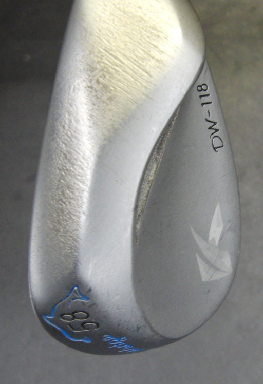 Kasco Dolphin DW18 58° Wedge Regular Steel Shaft Kasco Grip