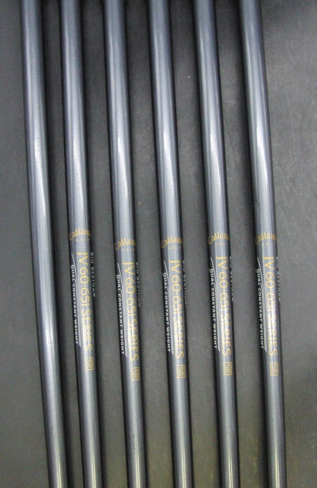 Set of 6 x Callaway Great Big Bertha 5-PW Regular Graphite Shafts*