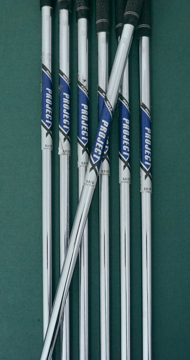 Set 7 x TaylorMade Smoke TP Forged Irons 4-PW Regular / Stiff Steel Shafts