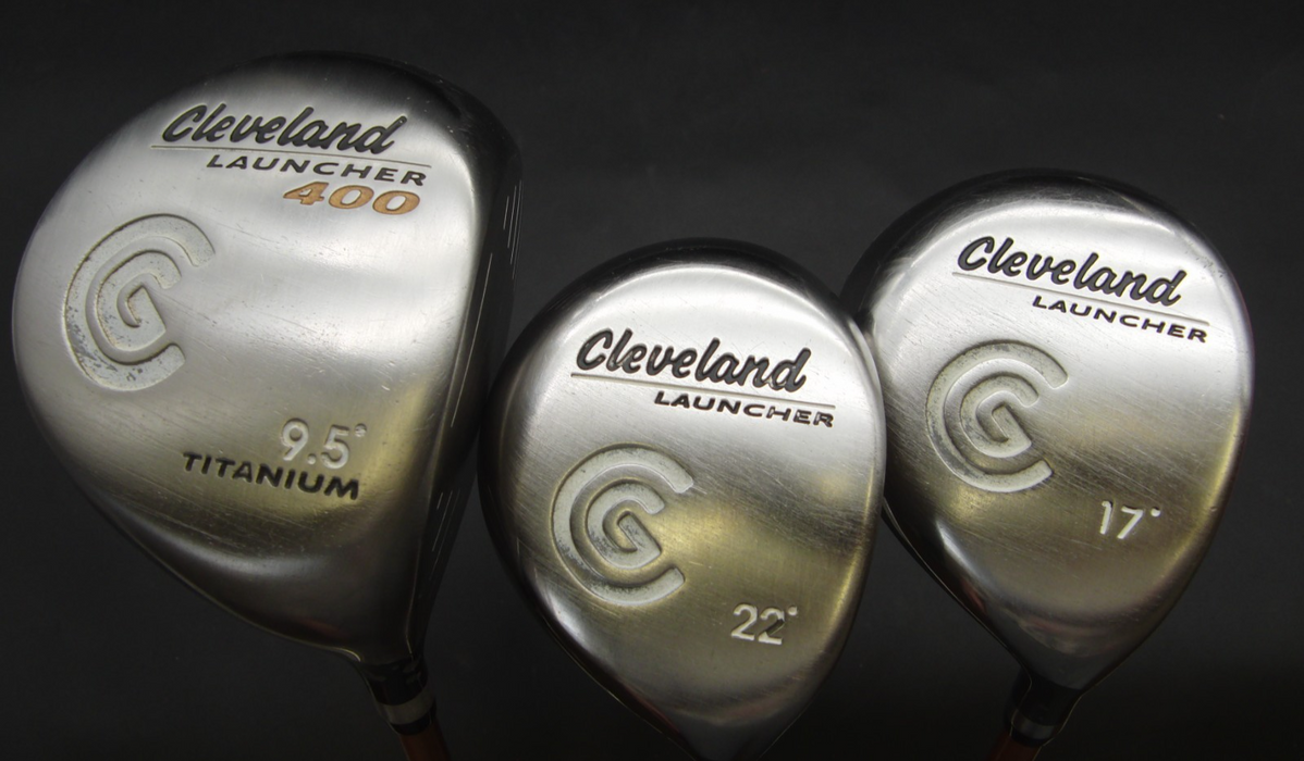Set Of Cleveland Tour Action + 9.5 Cleveland Driver + 3 Wood + 4 Hybrid + Putter
