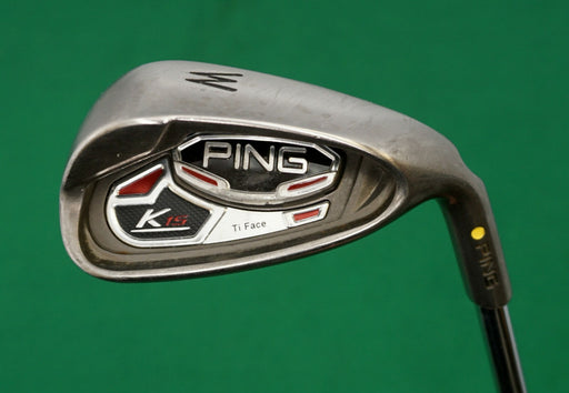 Ping K15 Ti Face Yellow Dot Pitching Wedge Regular Steel Shaft Ping Grip