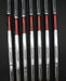 Set of 7x Adams Idea Pro a12 4-PW Irons Stiff Steel Shafts Golf Pride Grips