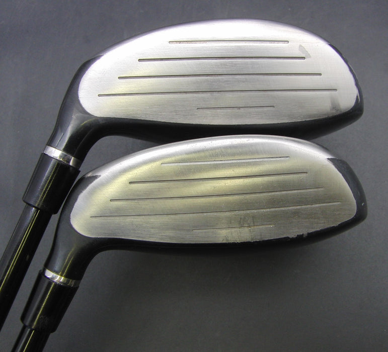Set of 2 Nexgen NF-001 15° 3 Wood + 18° 5 Wood Stiff Graphite Shafts Bolux Grips
