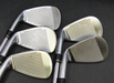 Set of 5 x TaylorMade R9 Supermax Irons 6-PW Stiff Steel Shafts Golf Pride Grips