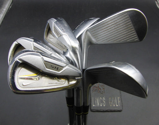 Set of 6x Nike SQ Machspeed Forged 5-PW Irons Stiff Graphite Shafts Nike Grips