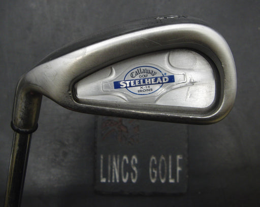 Left-Handed Callaway Steelhead X-14 6 Iron Regular Steel Shaft Callaway Grip