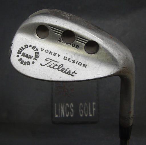 RAW Titleist Vokey Design 58° Sand Wedge Stiff Steel Shaft No 1 Grip