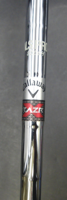 Callaway RAZR X Black Pitching Wedge Stiff Steel Shaft Callaway Grip
