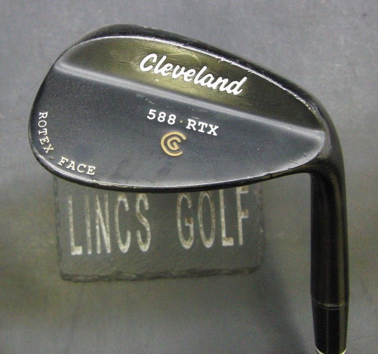 Cleveland 588 RTX Rotex Face 56° Sand Wedge Stiff Steel Shaft Iomic Grip