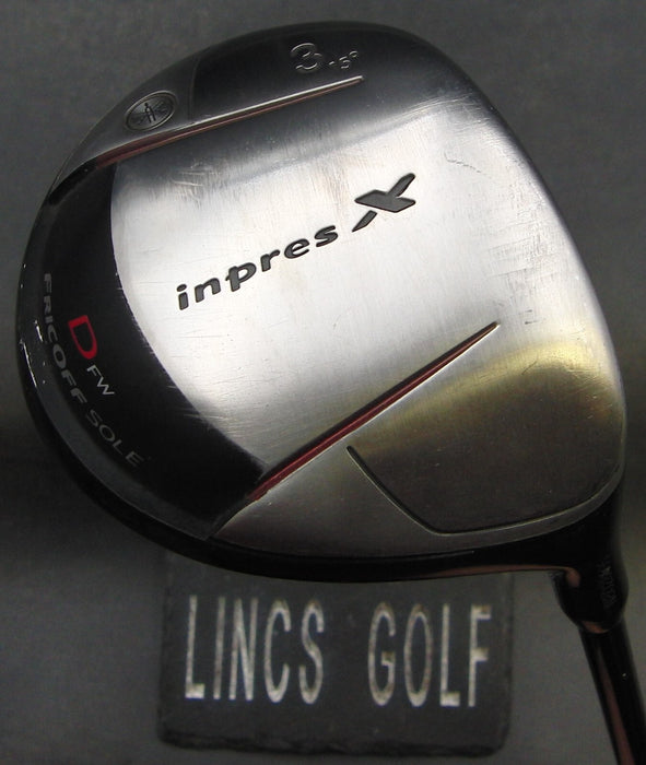 Yamaha Inpres X DFW 15° 3 Wood Regular Graphite Shaft Golf Pride Grip