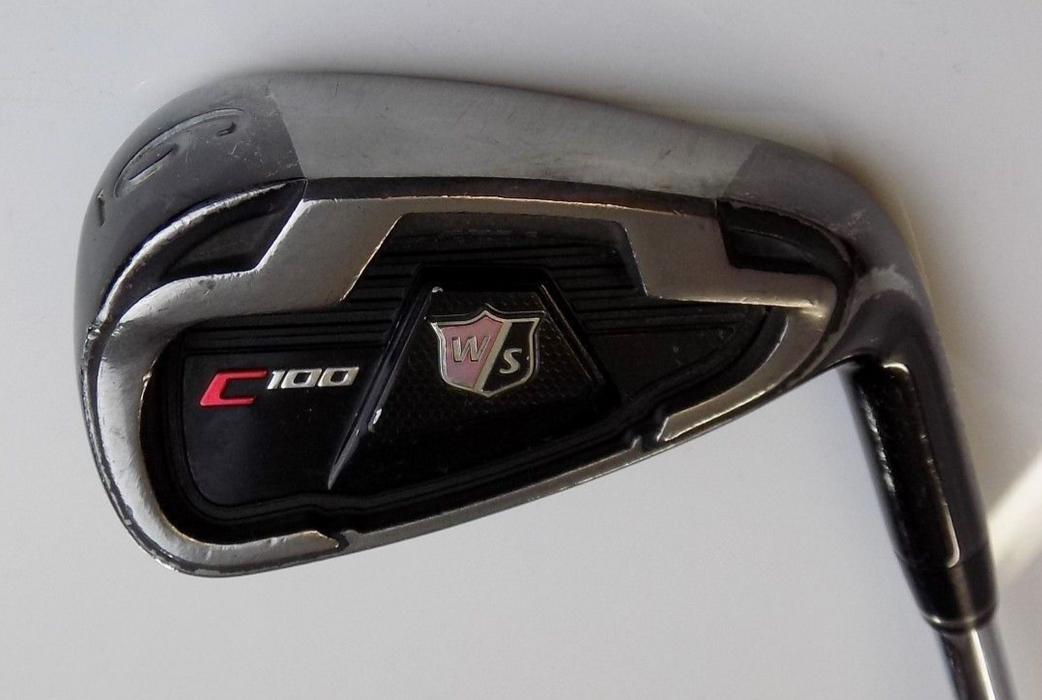 Wilson Staff C100 6 Iron KBS Tour S Flex Steel Shaft Golf Pride Grip
