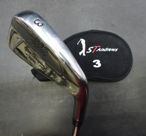 ST ANDREWS 25th ANNIVERSARY 1984 Open Champion 49/276 3 Iron Regular Steel & HC