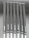 Set of 7 x Adams Idea Pro Black CB1 Irons 4-PW Regular Steel Shafts Mixed Grips*