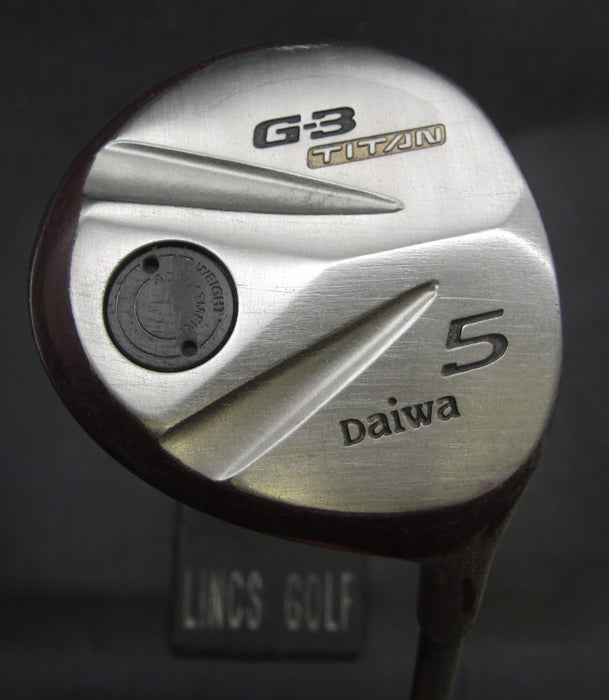 Daiwa G-3 Titan 5 Wood Regular Graphite Shaft Daiwa Grip