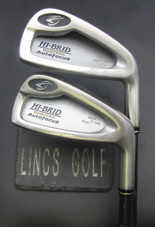 Set of 2 Dunlop Hi-Brid Digital Autofocus 3+4 Irons Regular Graphite Shafts